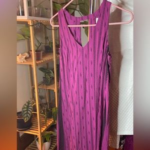 Old navy cotton summer dress. Purplish pink. Size XS